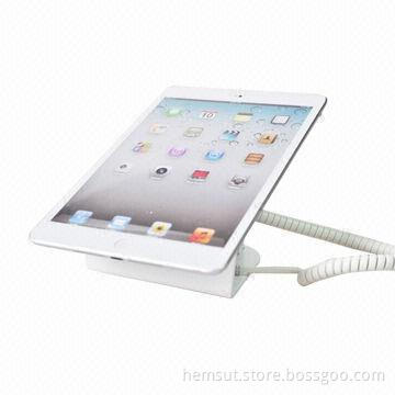 Tablet stand for app stop, security and alarm function